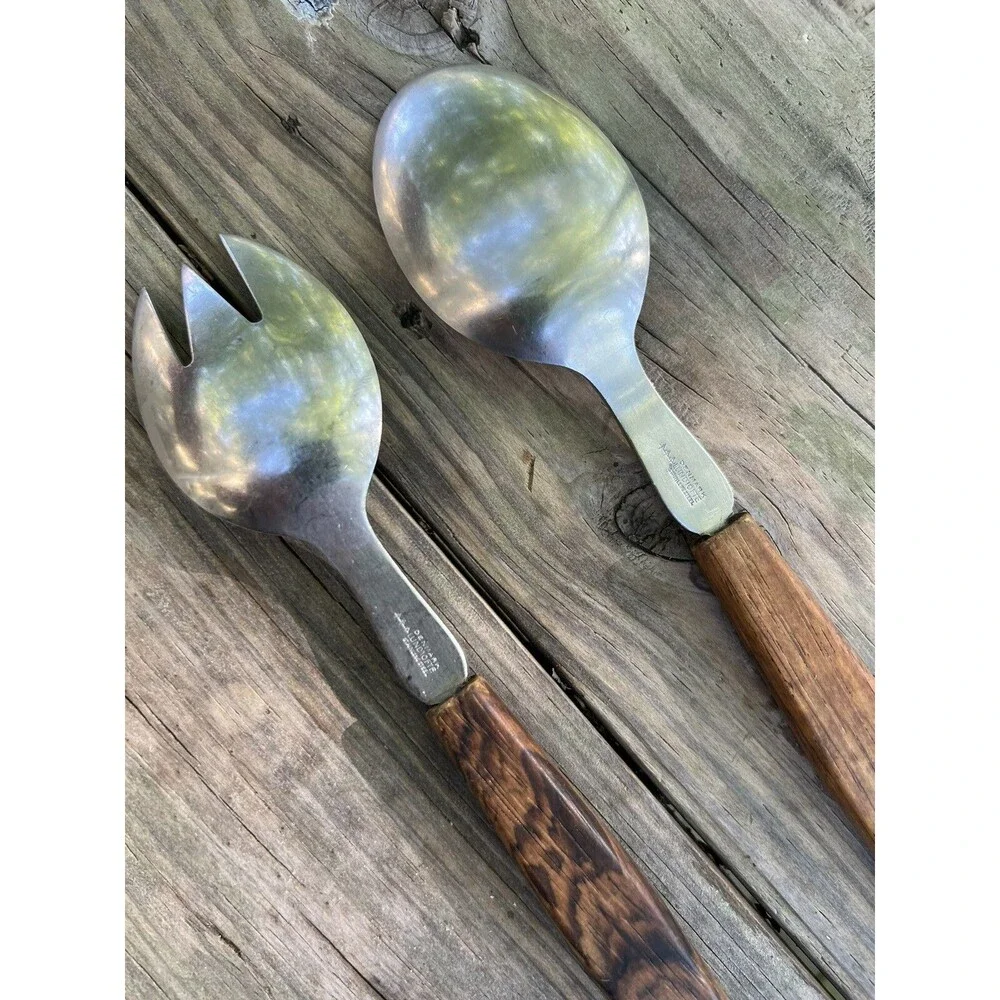 MCM Denmark Lundtofte Stainless Steel Salad Servers Set of 2